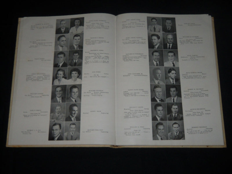 1948 THE NUTMEG UNIVERSITY OF CONNECTICUT YEARBOOK - JUNIOR CLASS - YB 1555