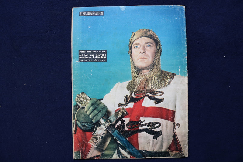 1957 DECEMBER 26 CINE-REVELATION MAGAZINE - JULIETTE GRECO COVER - E 22108
