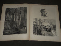 1874 APRIL 25 GRAPHIC SUPPLEMENT LIFE & LABOURS OF DAVID LIVINGSTONE - NP 2945