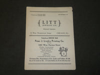 1931 OCTOBER 3 THE ROYAL BENGALS BALLOON DANCE PROGRAM - J 3638