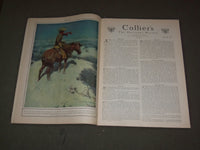 1910 APRIL 30 COLLIER'S MAGAZINE - THE WOMAN IN BLACK & OTHER STORIES - F 607