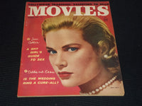 1956 APRIL MOVIES MAGAZINE - GRACE KELLY FRONT COVER - E 16430