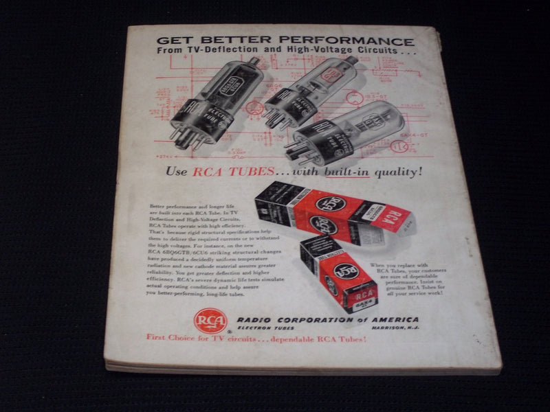 1955 JANUARY RADIO ELECTRONICS MAGAZINE - UNITIZED PRINTED COVER - E 7137