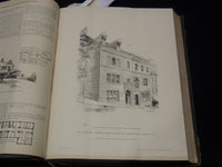 1886-1887 SANITARY ENGINEER CONSTRUCTION RECORD BOUND VOLUME 15 & 16 - KD 3351B