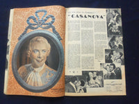 1946 CINEMONDE MAGAZINE- DANNY KAYE BACK COVER - VEDETTES DE NOEL - SP 4868I