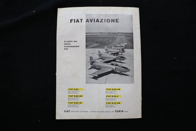 1954 OCTOBER INTERAVIA MAGAZINE - SPEED…COMFORT COVER - E 10798