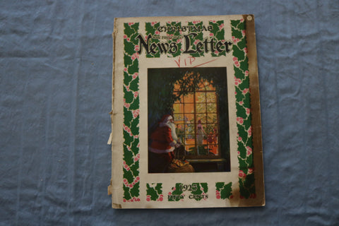 1925 SAN FRANCISCO NEWS LETTER MAGAZINE- CHRISTMAS EDITION - SP 4785C
