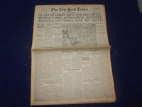 1945 MARCH 29 NEW YORK TIMES - 1ST AND 3D ARMIES DRIVE TOWARD LEIPZIG - NP 6680