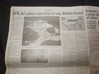 1999 JULY 18 PHILADELPHIA INQUIRER - LOST AT SEA: JFK JR. AND WIFE - NP 7459