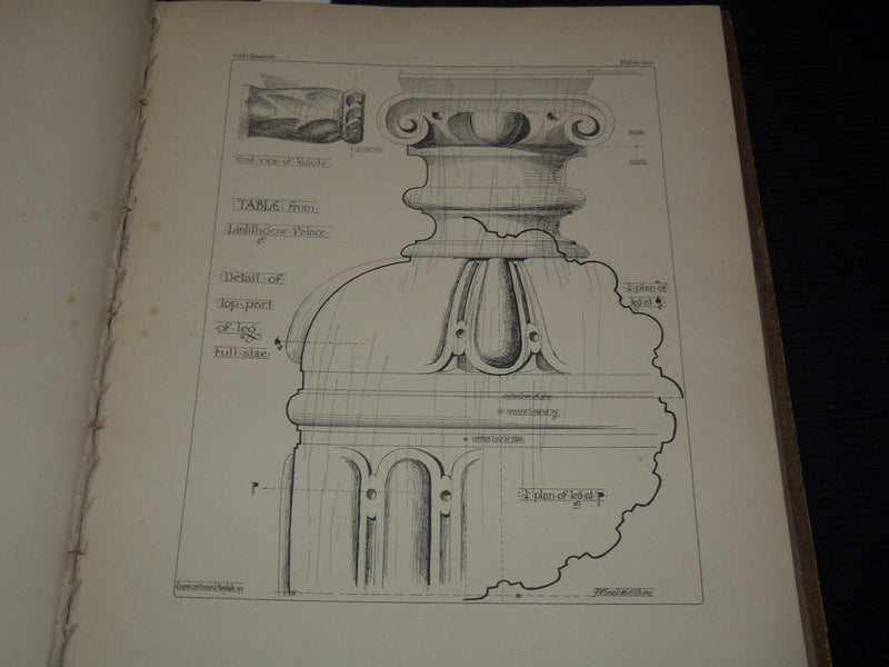 1870'S SCOTTISH WOODWORK XVI & XVII CENTURIES VOLUME #175 OF 250 - Z 229