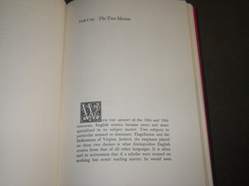 1958 AN UNHURRIED VIEW OF EROTICA BOOK BY RALPH GINSBURG - KD 4927
