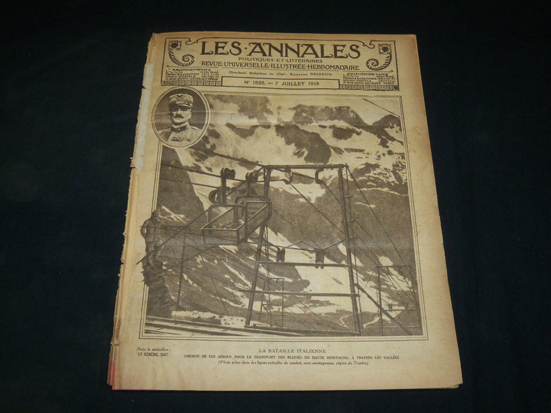 1918 LES ANNALES REVUE ILLUSTREE WWI FRENCH MAGAZINE LOT OF 13 ISSUES - O 3026