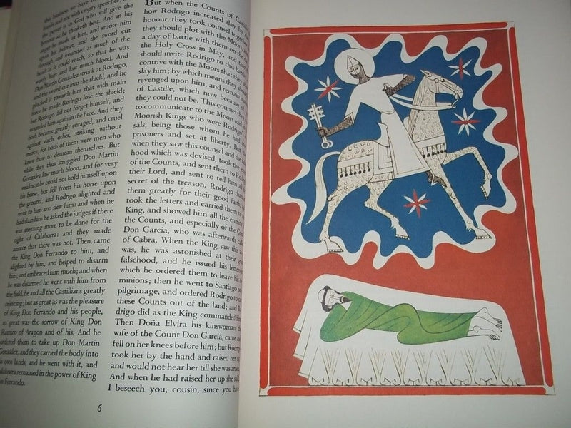 1958 THE CHRONICLE OF THE CID BY ROBERT SOUTHEY WITH SLIP CASE - KD 729M