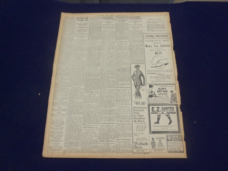 1920 JULY 3 NEW YORK TIMES - M'ADOO LEADS, 289 VOTES ON SECOND BALLOT - NT 9319