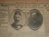 1907 MAR 13 THE BOSTON HERALD-80 KILLED IN EXPLOSION OF FRENCH BATTLESHIP -BH 10