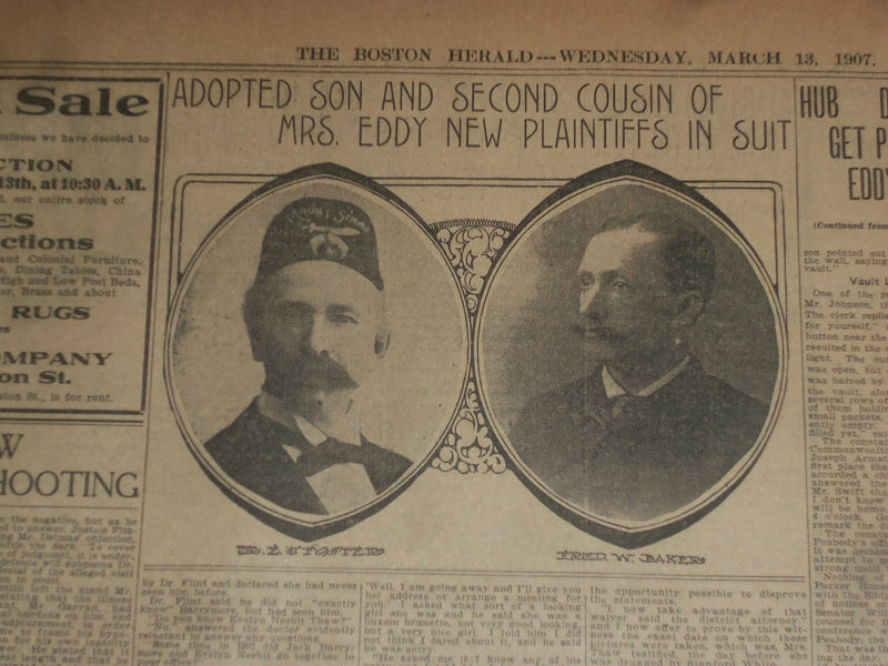 1907 MAR 13 THE BOSTON HERALD-80 KILLED IN EXPLOSION OF FRENCH BATTLESHIP -BH 10