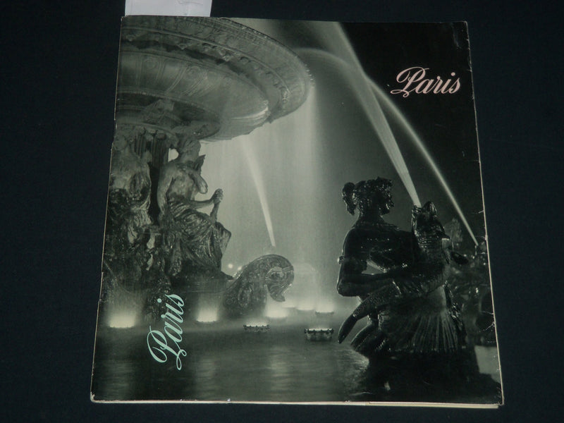 1954 PARIS PHOTO ALBUM - FRENCH - SOFTCOVER - NICE PRINTS - J 4235