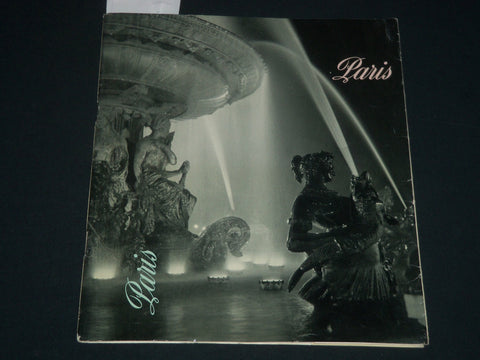 1954 PARIS PHOTO ALBUM - FRENCH - SOFTCOVER - NICE PRINTS - J 4235