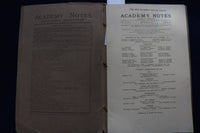 1914 APRIL ACADEMY NOTES QUARTERLY BUFFALO FINE ARTS SOFTCOVER BOOK - K 856