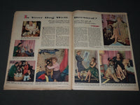 1954 MAY 9 SUNDAY NEWS COLOROTO MAGAZINE SECTION - BELLA DARVI COVER - J 2865