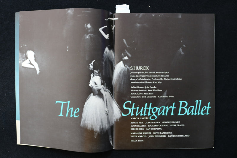 1969 THE STUTTGART BALLET PROGRAM - K 2295