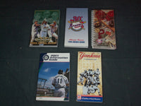 1980'S-2000'S ASSORTED MLB AND MINOR LEAGUE GUIDES & BOOKS - LOT OF - O 2907D