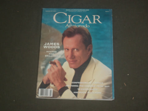 1997 MAY/JUNE CIGAR AFICIONADO MAGAZINE - JAMES WOODS COVER - B 4518