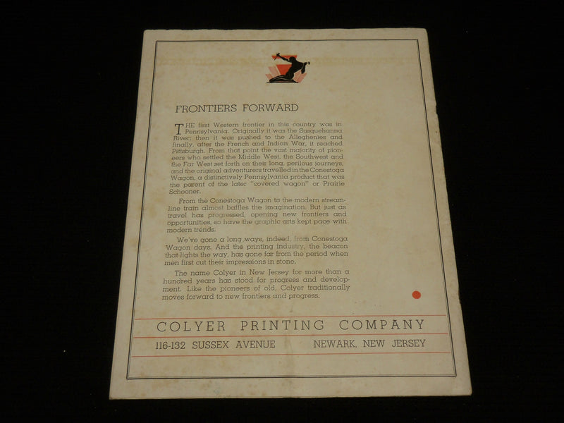 1936 PENNSYLVANIA FOLK FESTIVAL PROGRAM - BUCKNELL UNIVERSITY- J 7014