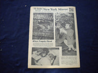 1962 APRIL 29 NEW YORK MIRROR NEWSPAPER - TINA MADDISON COVER PHOTO - NP 6001
