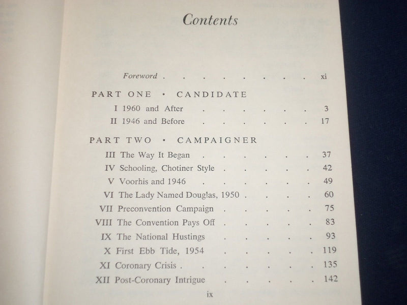 1960 THE FACTS ABOUT NIXON PAPERBACK BOOK BY WILLIAM COSTELLO - KD 2633