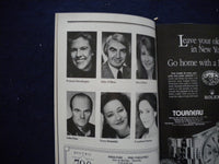 1992 REMEMBRANCE PLAYBILL - FRANCES STERHAGEN + 2 SIGNATURES - J 8323