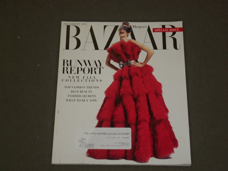2012 FALL/WINTER HARPER'S BAZAAR MAGAZINE - RUNWAY REPORT - B 3703