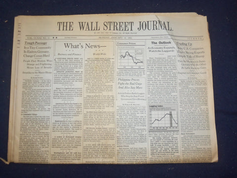 1993 JAN 18 THE WALL STREET JOURNAL-U.S. COMPANIES EXPECT STRONG EXPORTS- WJ 387