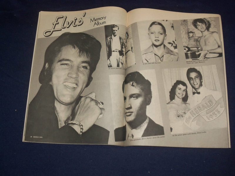 1978 MARCH SCREEN STORIES MAGAZINE - ELVIS PRESLEY - PHOTOS & STORIES - ST 6241