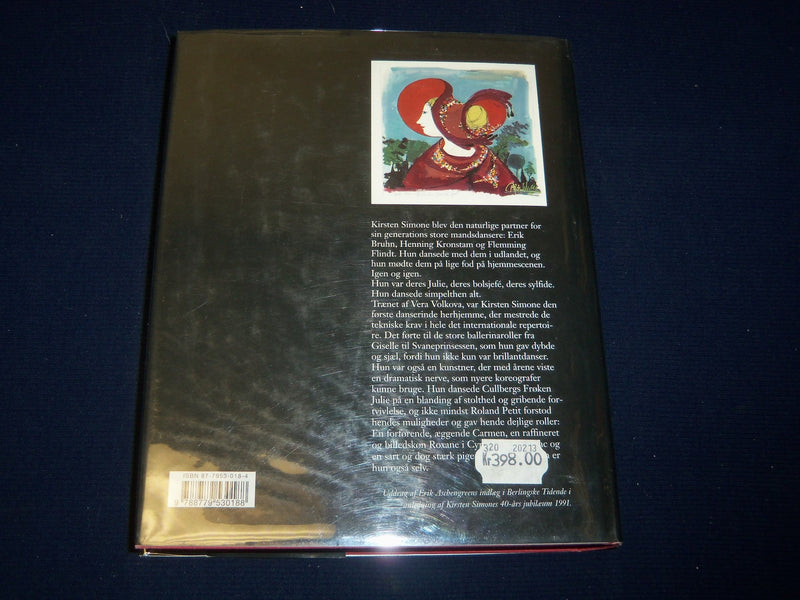 2001 AT DANSE MED SJAELEN BOOK BY MIA OKKELS - DANISH - GREAT PHOTOS - KD 5695