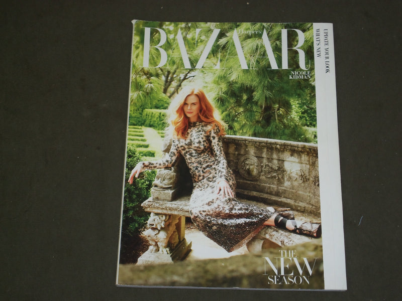 2011 FEBRUARY HARPER'S BAZAAR MAGAZINE - NICOLE KIDMAN COVER - B 3650