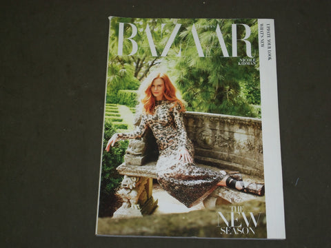 2011 FEBRUARY HARPER'S BAZAAR MAGAZINE - NICOLE KIDMAN COVER - B 3650