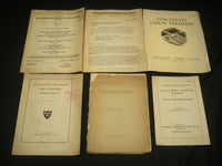 1907-1950 ASSORTED RAILROAD PUBLICATIONS LOT OF 26 ISSUES - J 5402