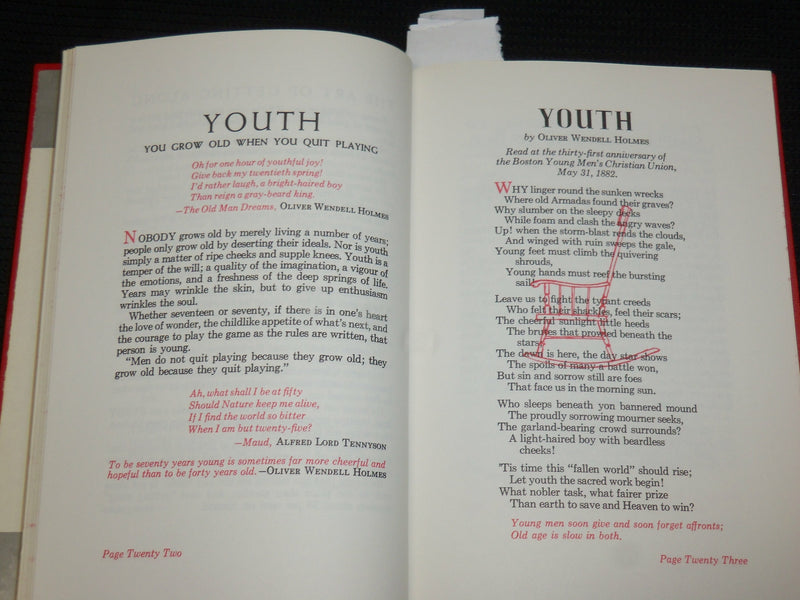 1960 THE JOY OF WORDS HARDCOVER BOOK - J. G. FERGUSON - KD 7382