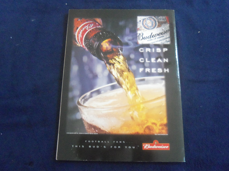 2000 NOVEMBER 19 NFL INSIDER MAGAZINE - NY GIANTS VS. DETROIT LIONS - SP 4834A