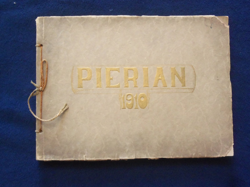 1910 PIERIAN RICHMOND HIGH SCHOOL YEARBOOK - RICHMOND, INDIANA - YB 1925T