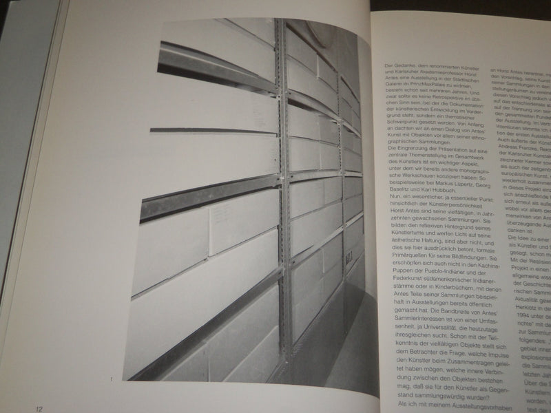 1996 HORST ANTES ARBEITEN SAMMLUNGEN CATALOG - INSCRIBED BY AUTHOR - KD 5103