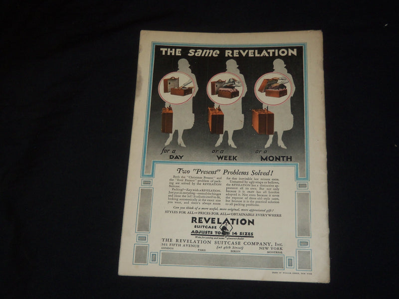 1926 DECEMBER 4 JUDGE MAGAZINE - SEASON'S GREETINGS - ST 5536