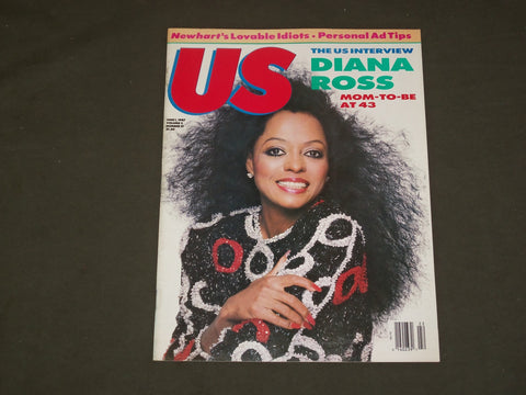 1987 JUNE 1 US MAGAZINE - DIANA ROSS, MOM-TO-BE AT 43 COVER - B 3882
