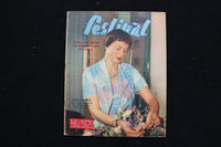 1955 FESTIVAL MAGAZINE - INGRID BERGMAN COVER - E 25947