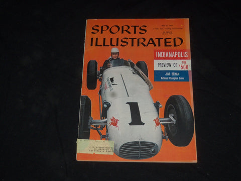 1957 MAY 27 SPORTS ILLUSTRATED MAGAZINE - INDIANAPOLIS 500 PREVIEW - SP 8835