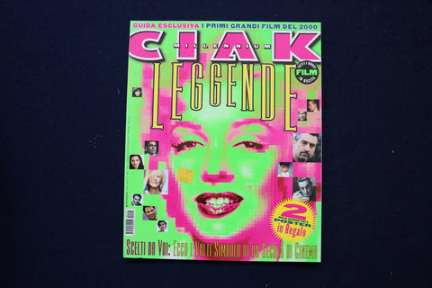 2000 JANUARY CIAK MAGAZINE - MARILYN MONROE COVER - E 18899