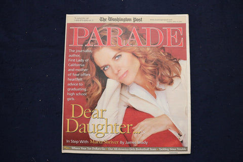 2005 APRIL 10 PARADE MAGAZINE - MARIA SHRIVER COVER - E 18338
