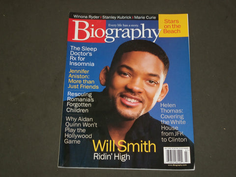 1999 JULY BIOGRAPHY MAGAZINE - WILL SMITH COVER - B 3734