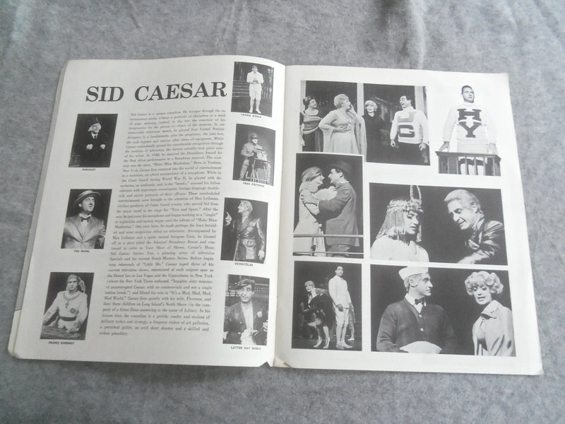 1962 LITTLE ME BROADWAY PROGRAM - SID CAESAR - J 7606